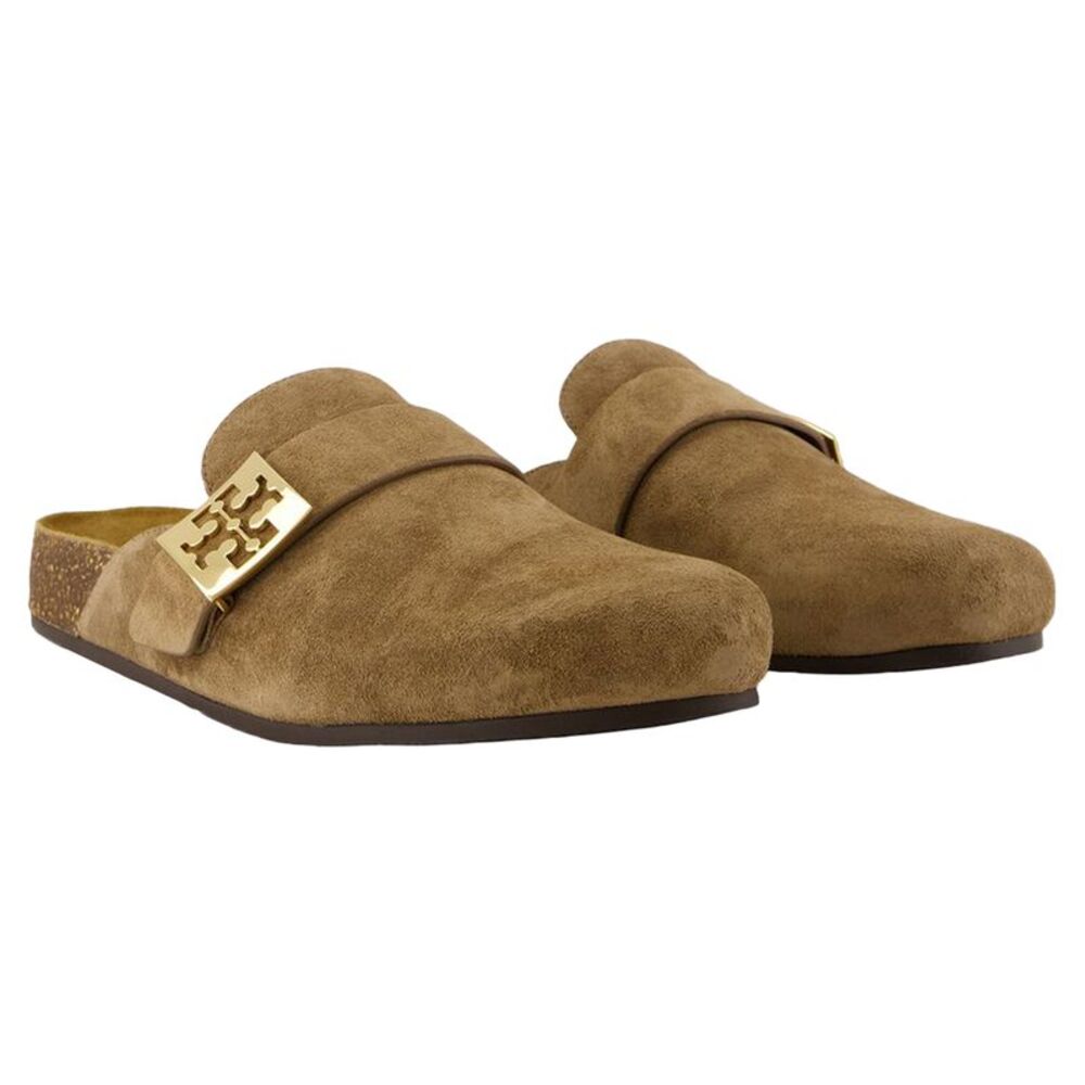 Mellow Sandals - Tory Burch - Leather - Brown - Picture 2 of 3